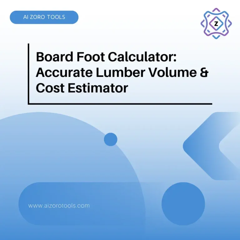 Board Foot Calculator