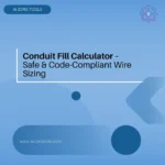 Coduit Fill Calculator