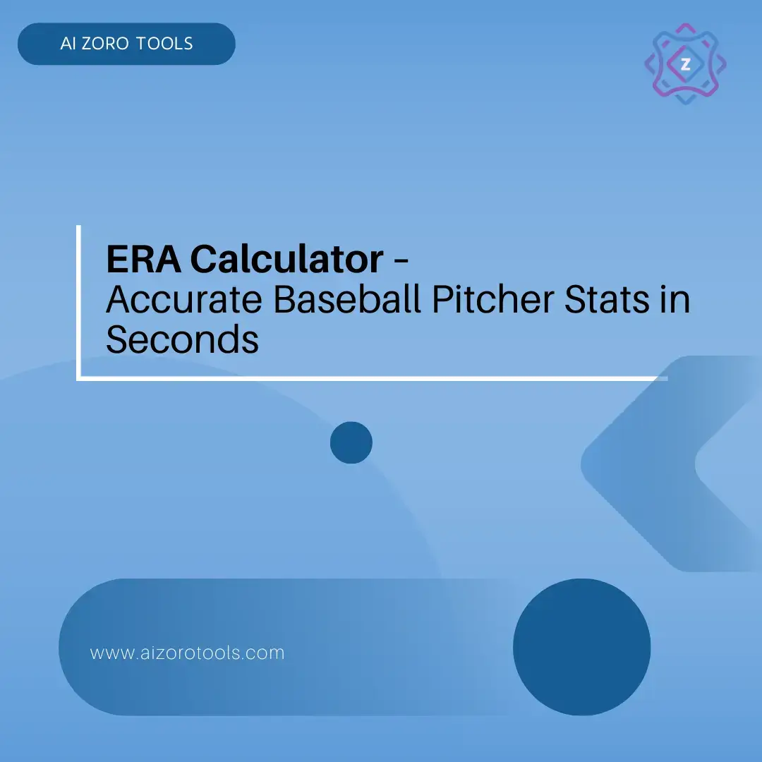 ERA Calculator