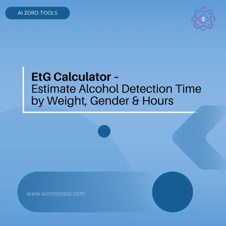 EtG Calculator