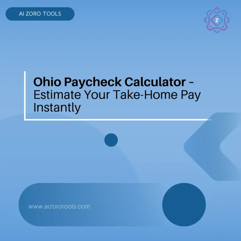 Ohio Paycheck Calculator