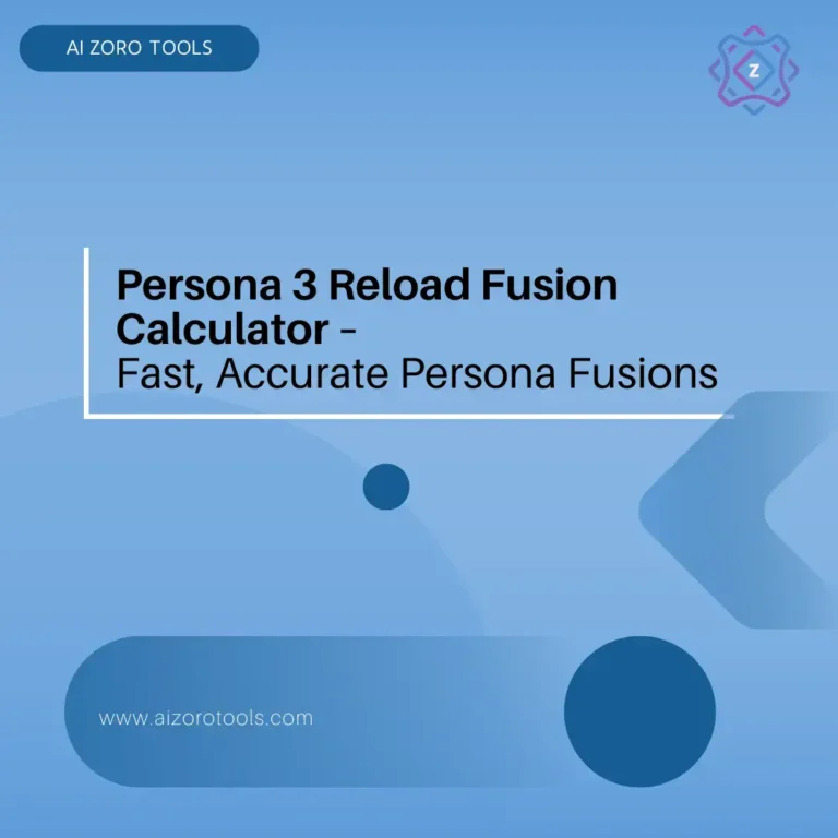Persona 3 Reload Fusion
