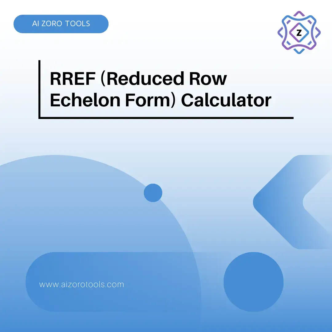 RREF Calculator
