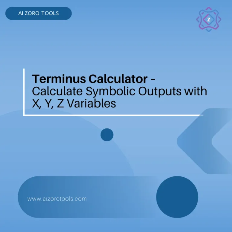 Terminus Calculator
