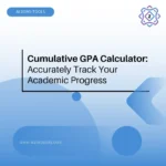Cumulative GPA Calculator