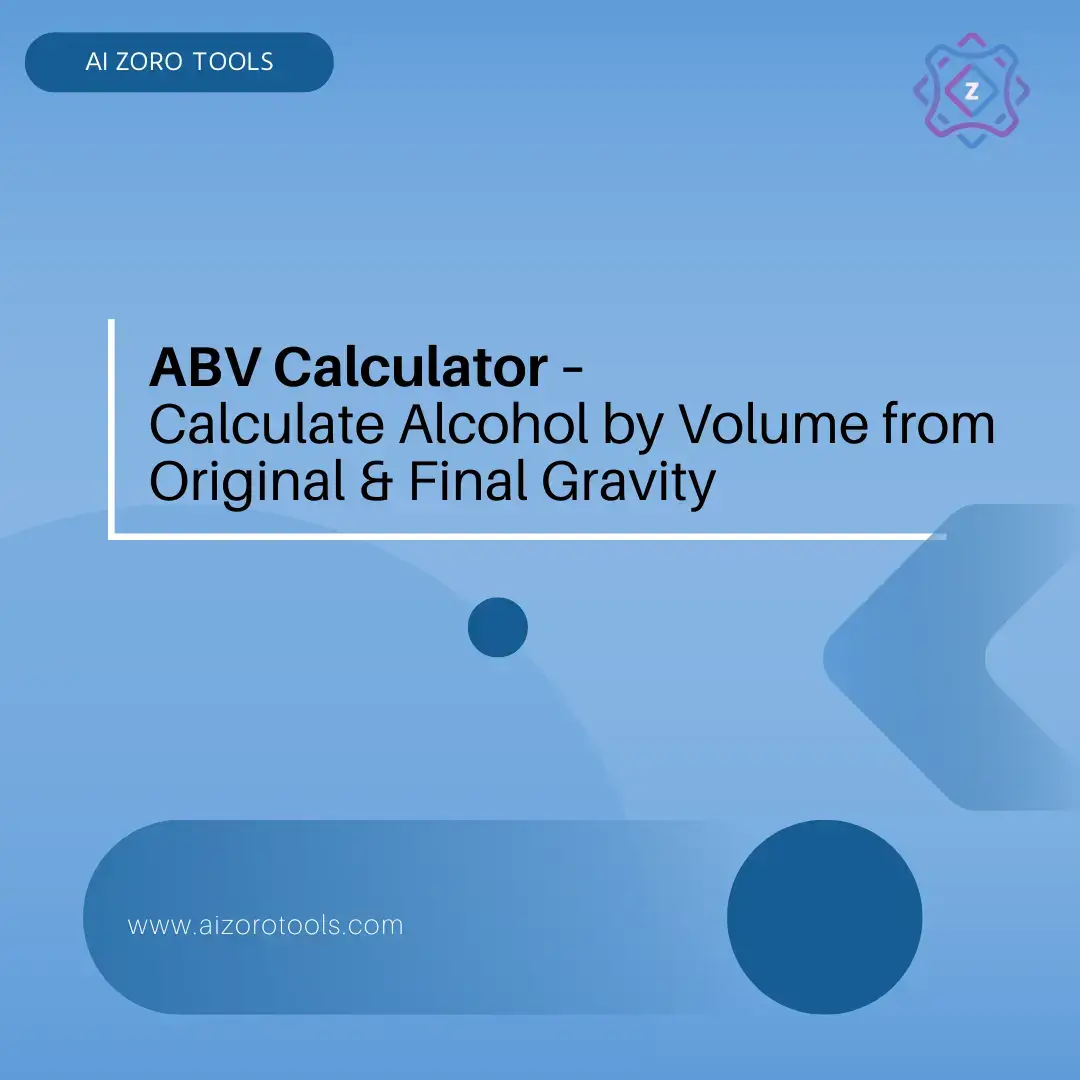 ABV Calculator