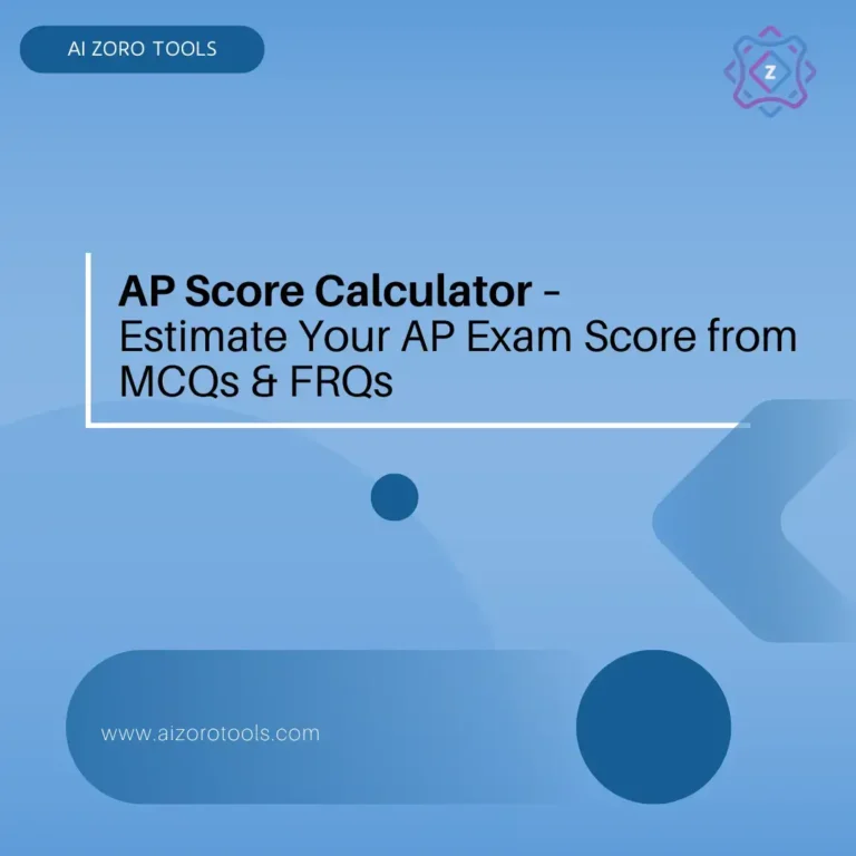AP Score Calculator