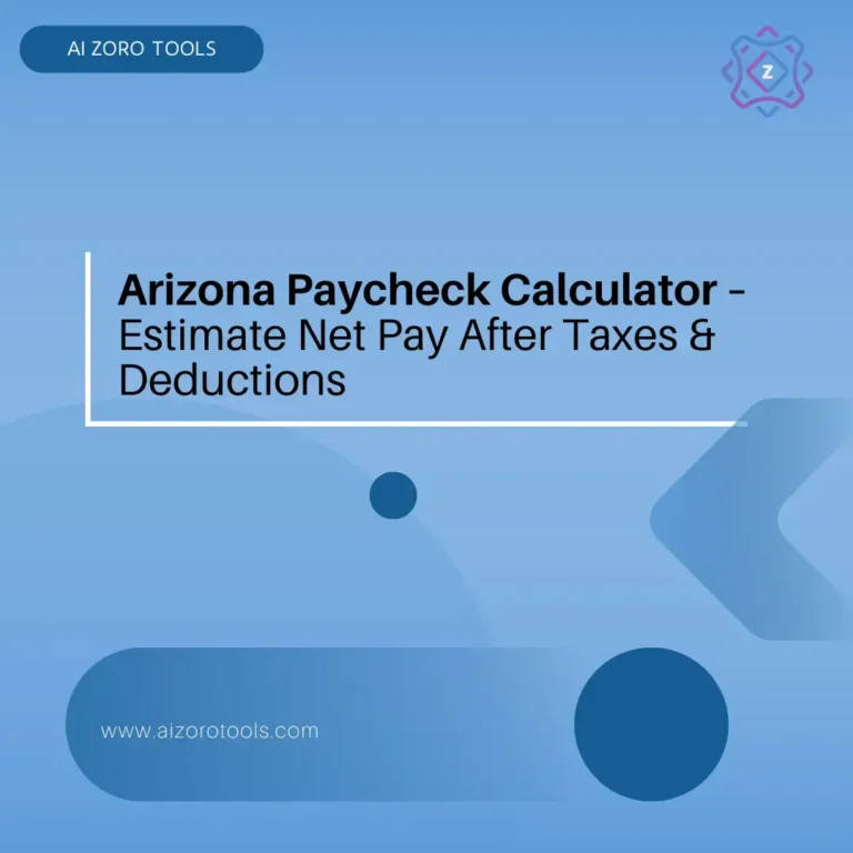 Arizona Paycheck Calculator