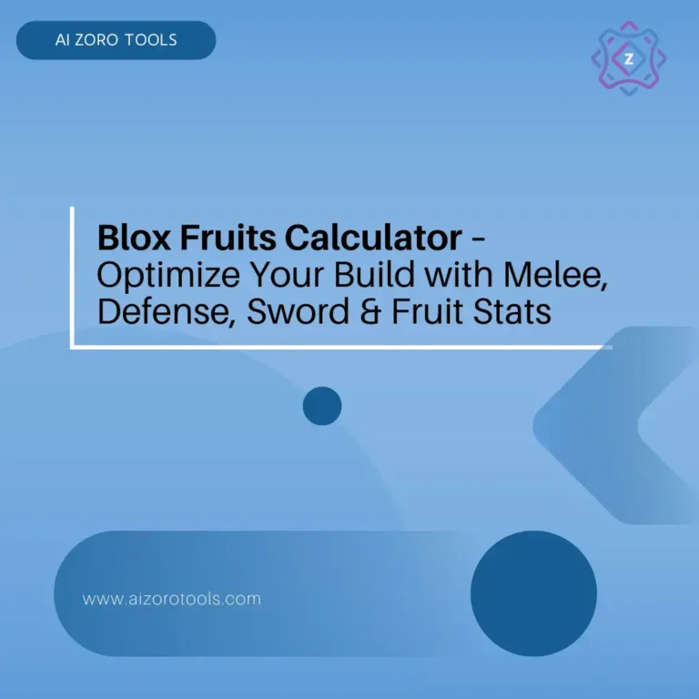 Blox Fruits Calculator