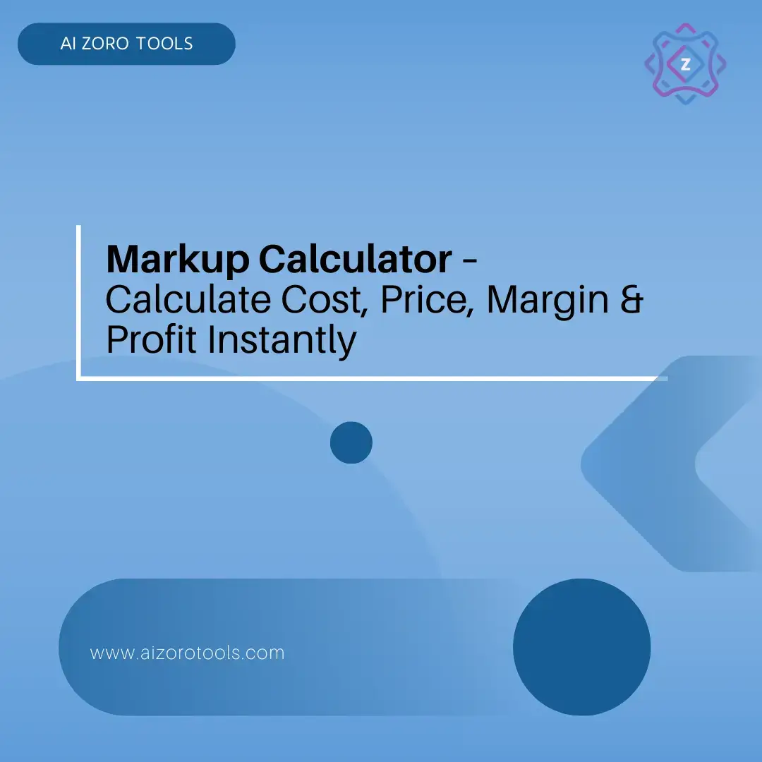 Markup Calculator