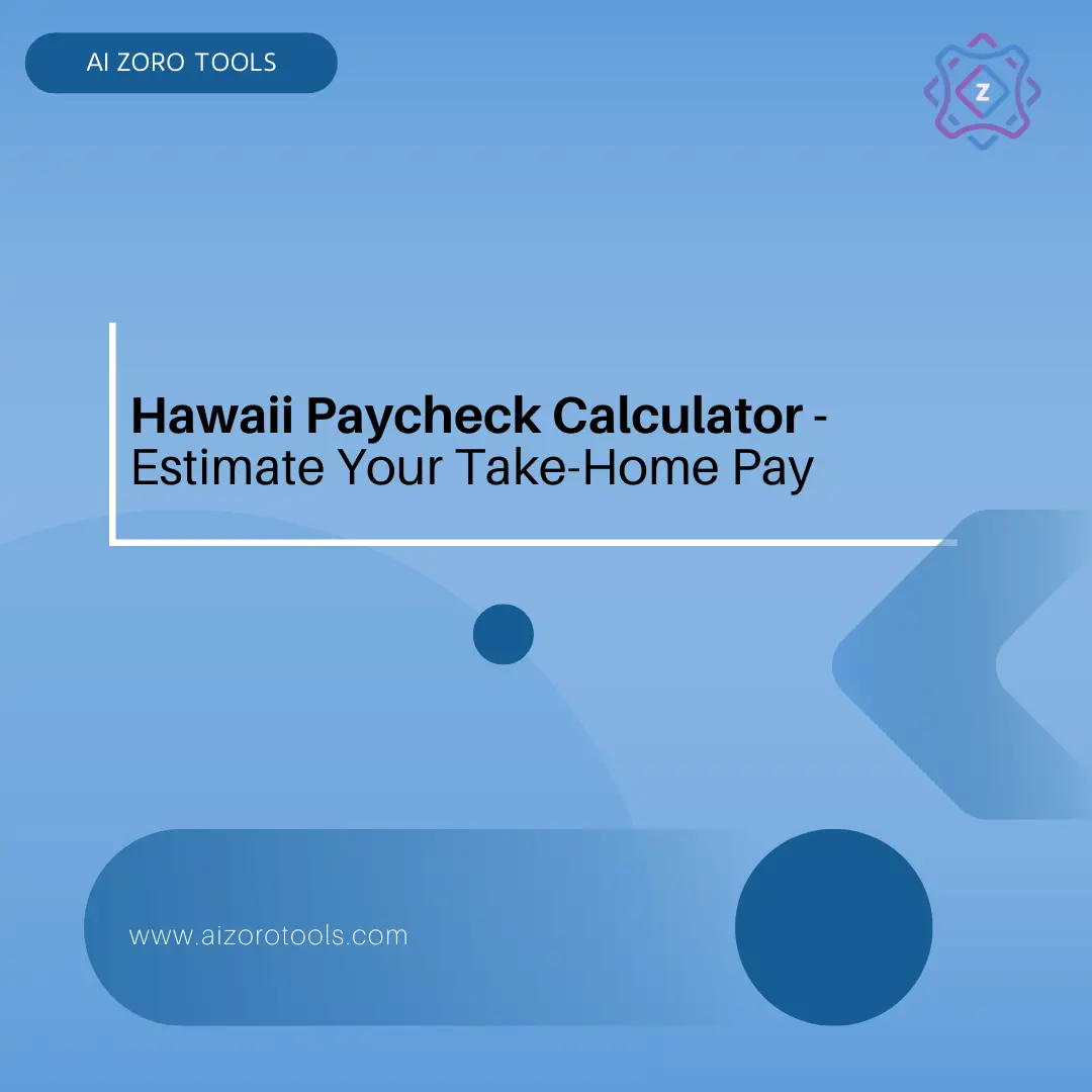 Hawaii Paycheck Calculator