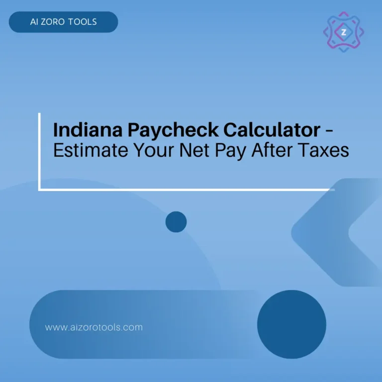 Indiana Paycheck Calculator