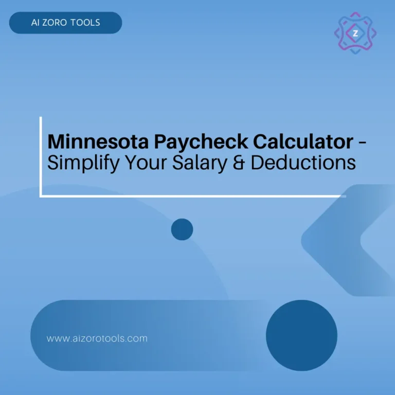 Minnesota Paycheck Calculator