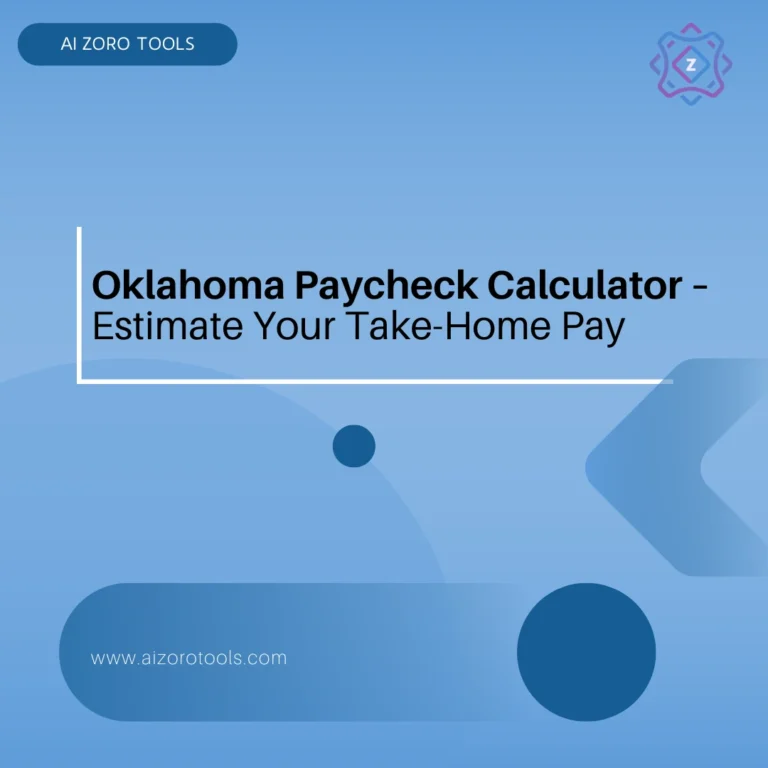Oklahoma Paycheck Calculator