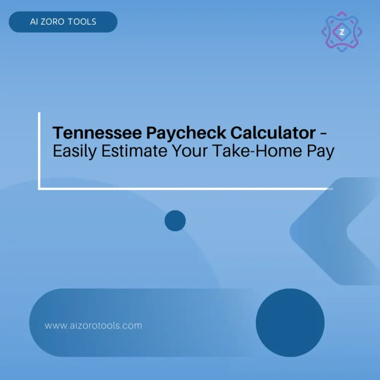 Tennessee Paycheck Calculator