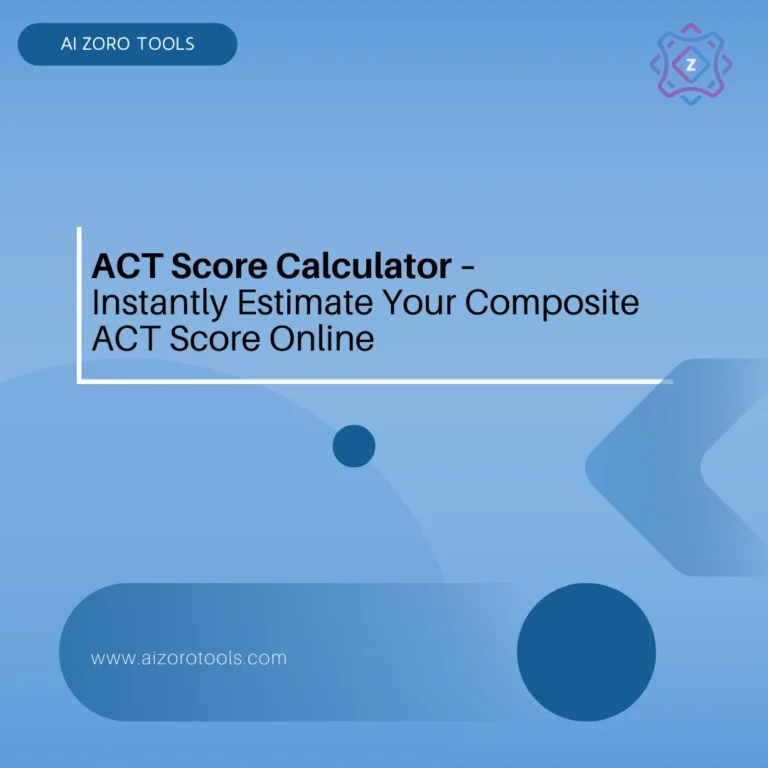 ACT Score Calculator