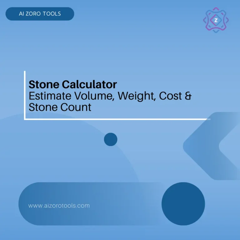 Stone Calculator