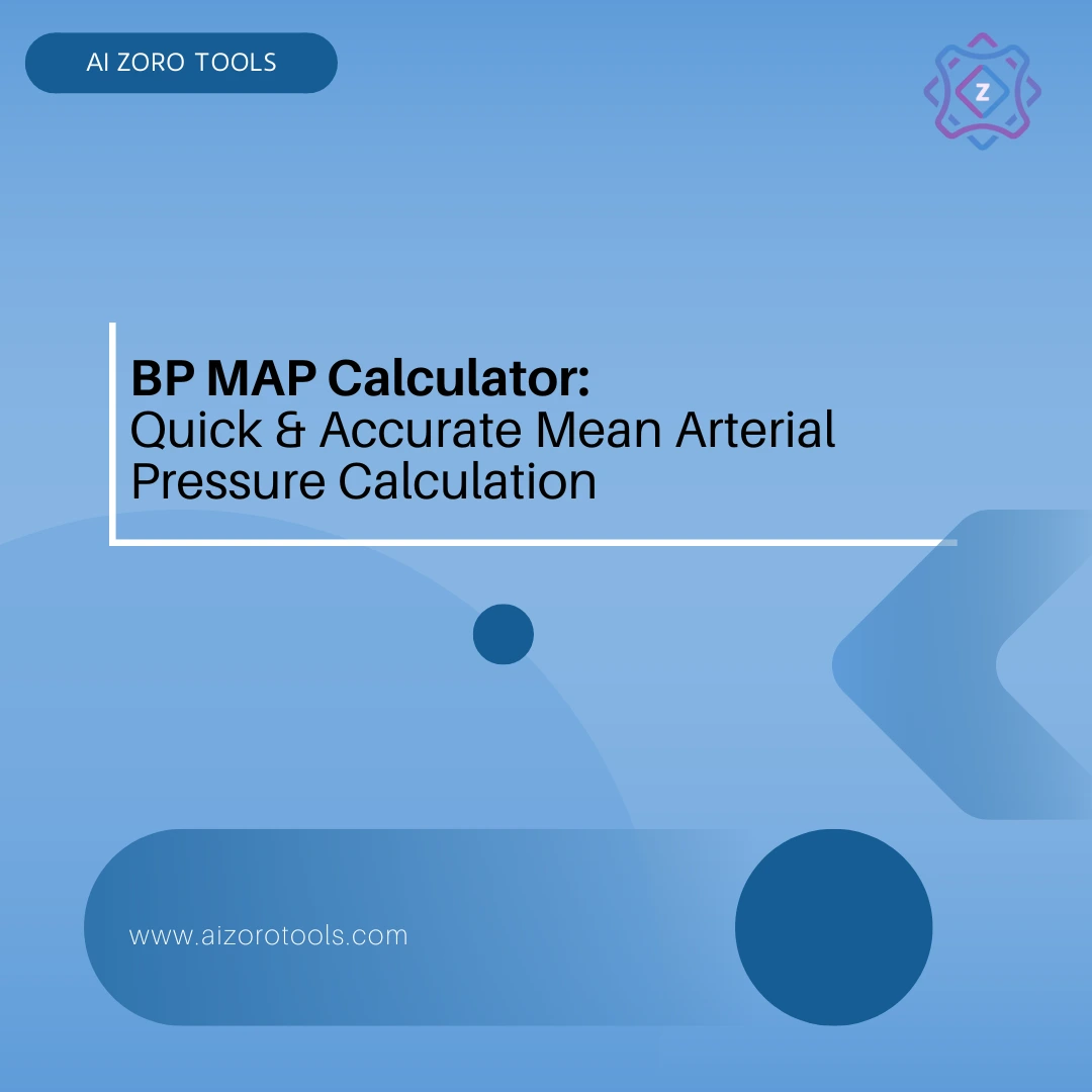 BP MAP Calculator