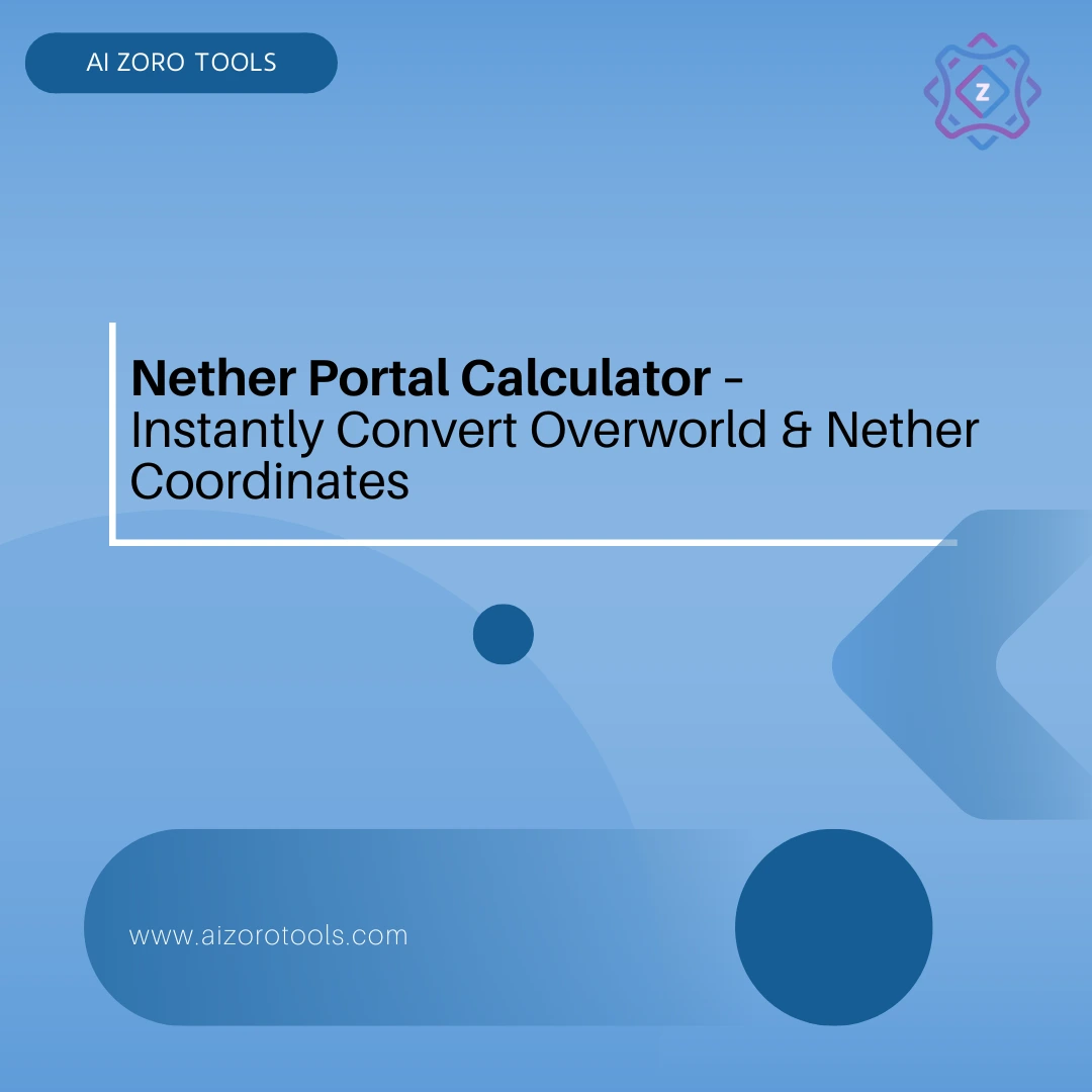 Nether Portal Calculator